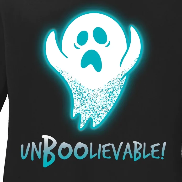 Un-BOO-lievable Ladies Long Sleeve Shirt