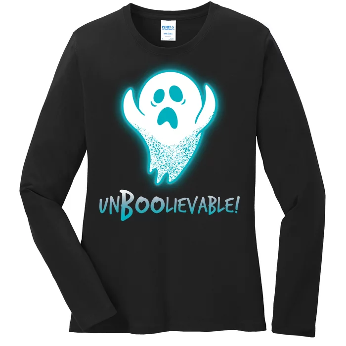 Un-BOO-lievable Ladies Long Sleeve Shirt