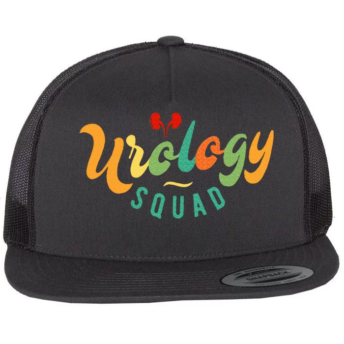 Urology Nurse Apparel Urology Squad Flat Bill Trucker Hat