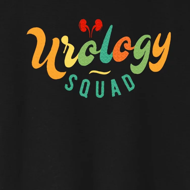 Urology Nurse Apparel Urology Squad Women's Crop Top Tee