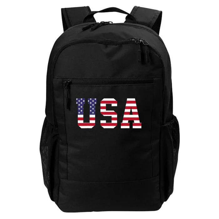 Usa National American Flag 4th Of July Daily Commute Backpack