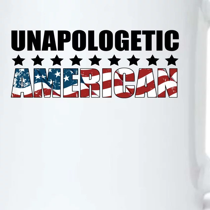 Unapologetic American Black Color Changing Mug