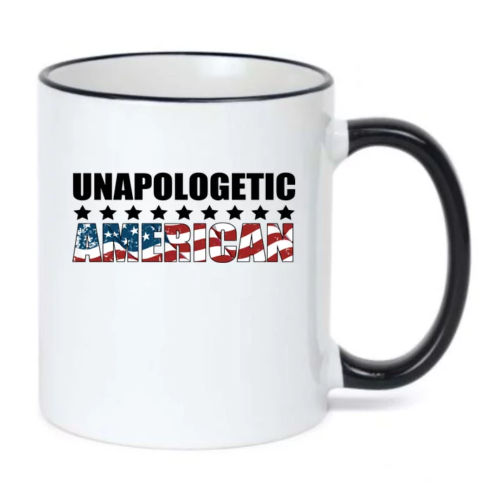 Unapologetic American Black Color Changing Mug