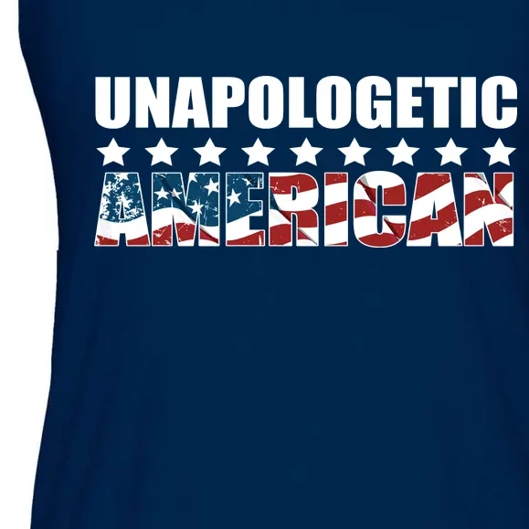 Unapologetic American Ladies Essential Flowy Tank