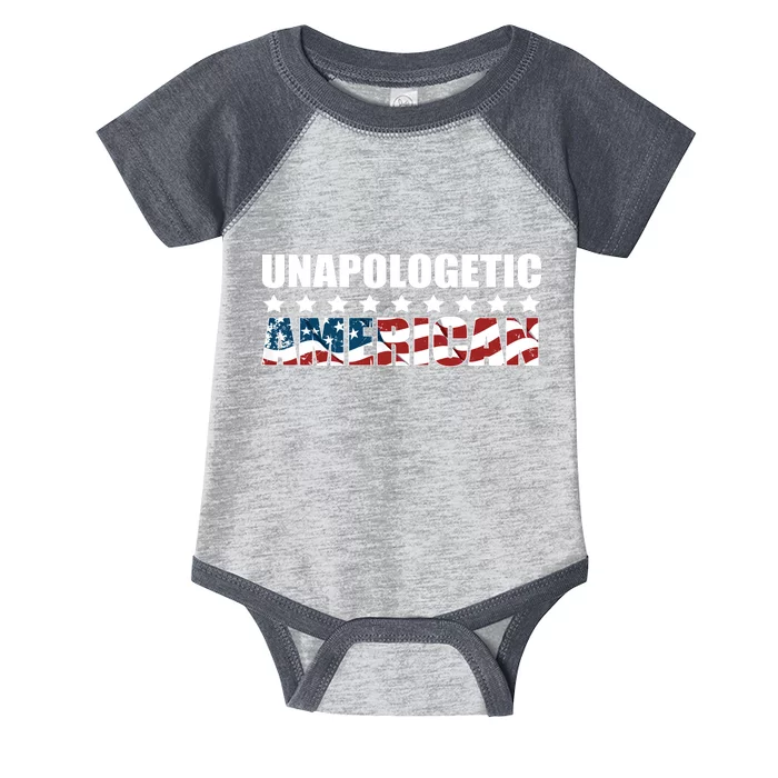 Unapologetic American Infant Baby Jersey Bodysuit