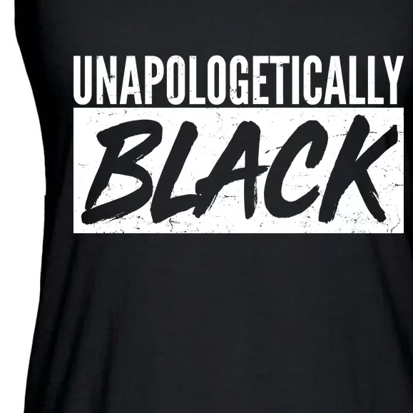 Unapologetically Black Ladies Essential Flowy Tank