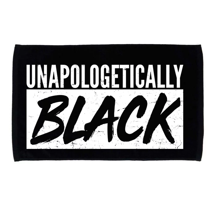 Unapologetically Black Microfiber Hand Towel