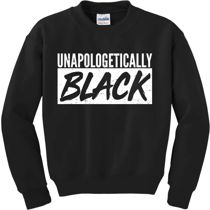 Unapologetically Black Kids Sweatshirt