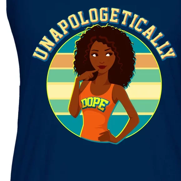 Unapologetically Dope Ladies Essential Flowy Tank