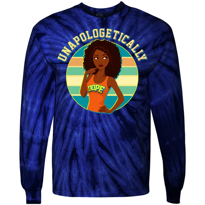 Unapologetically Dope Tie-Dye Long Sleeve Shirt