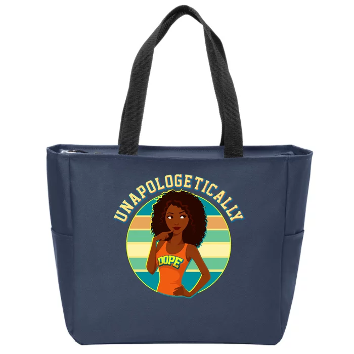 Unapologetically Dope Zip Tote Bag