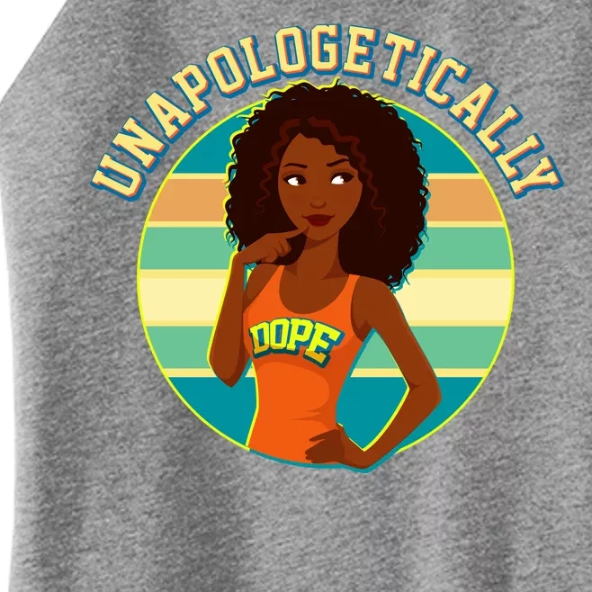 Unapologetically Dope Women’s Perfect Tri Rocker Tank