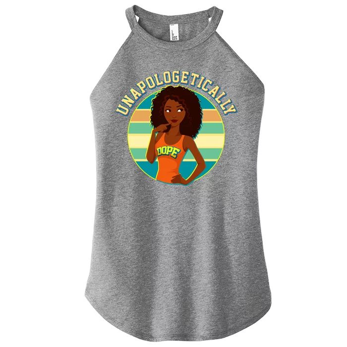 Unapologetically Dope Women’s Perfect Tri Rocker Tank