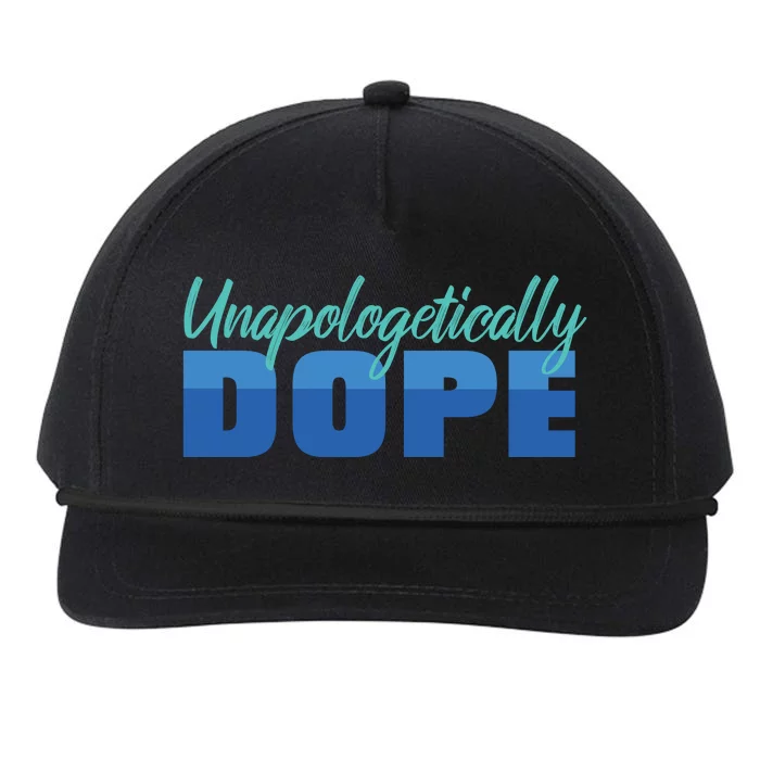 Unapologetically Dope Phase Snapback Five-Panel Rope Hat