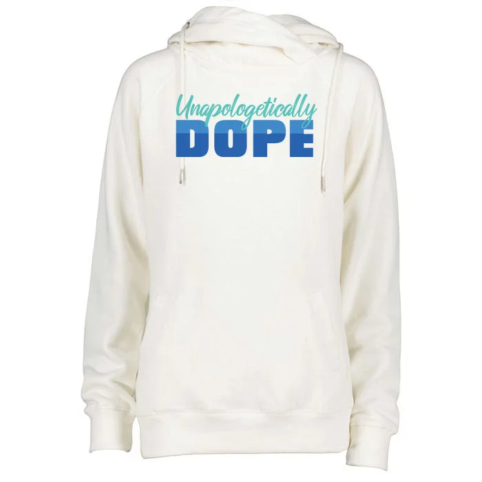 Unapologetically Dope Phase Womens Funnel Neck Pullover Hood