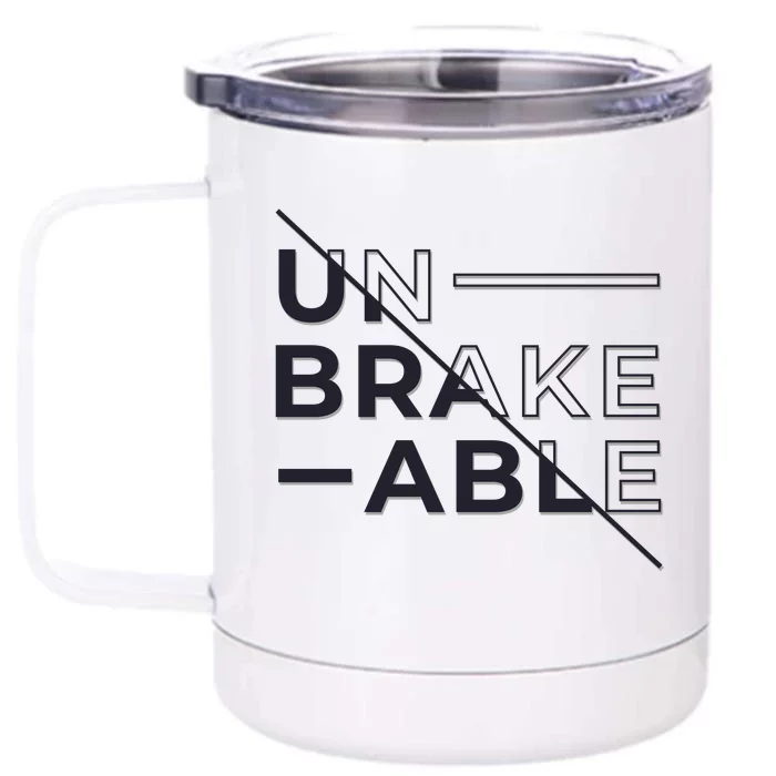 Unbreakable Front & Back 12oz Stainless Steel Tumbler Cup