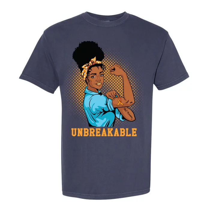 Unbreakable MS Warrior Garment-Dyed Heavyweight T-Shirt