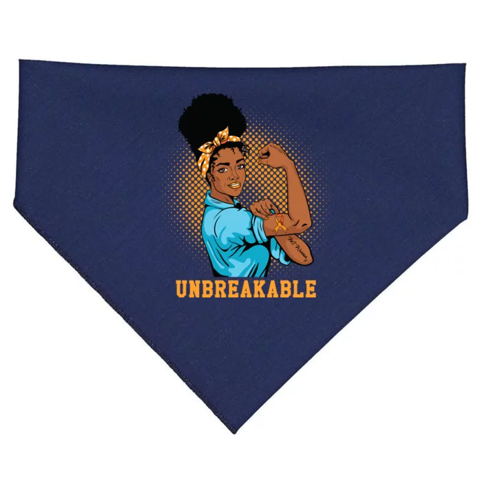 Unbreakable MS Warrior USA-Made Doggie Bandana