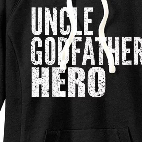 Uncle Godfather Hero Women's Fleece Hoodie