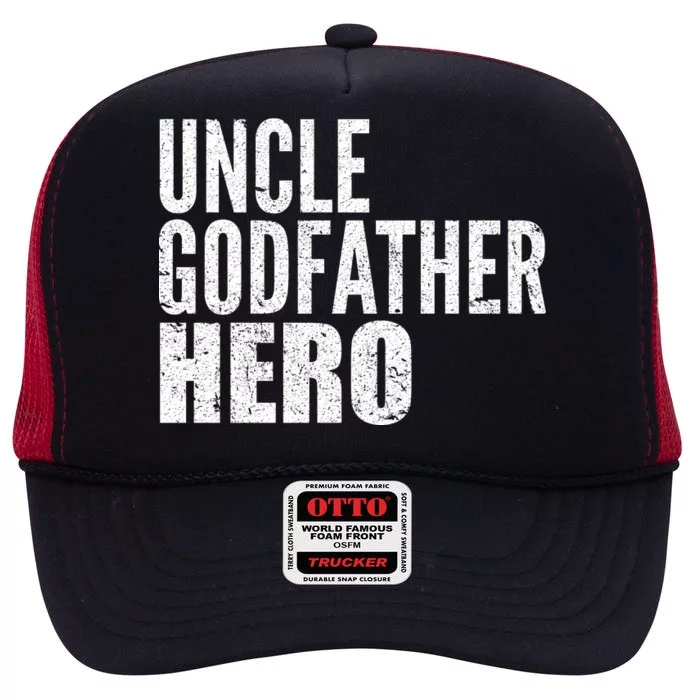 Uncle Godfather Hero High Crown Mesh Trucker Hat