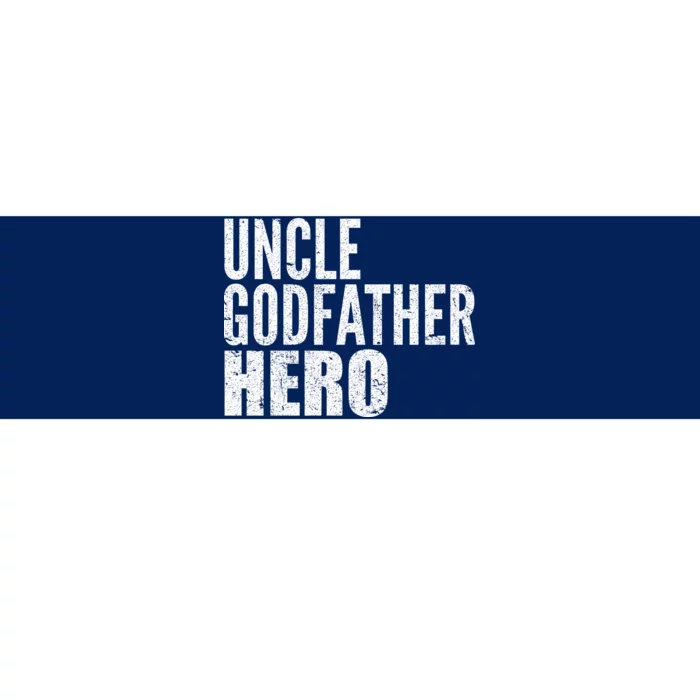 Uncle Godfather Hero Bumper Sticker