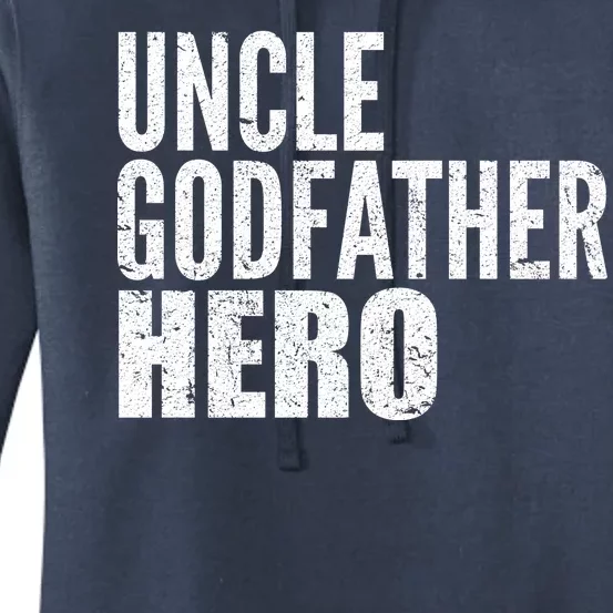 Uncle Godfather Hero Women's Pullover Hoodie