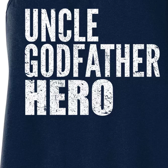 Uncle Godfather Hero Women's Racerback Tank