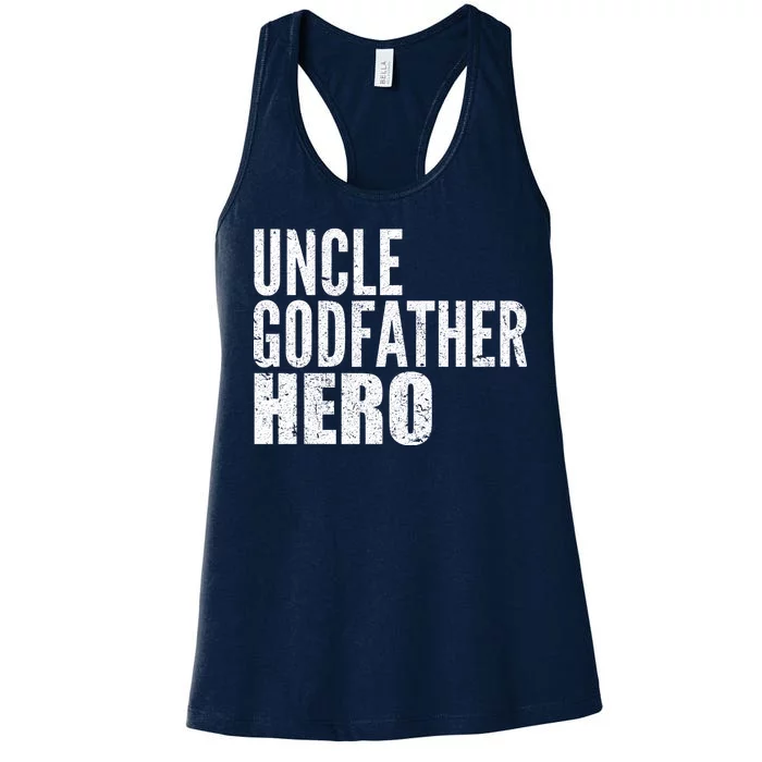 Uncle Godfather Hero Women's Racerback Tank