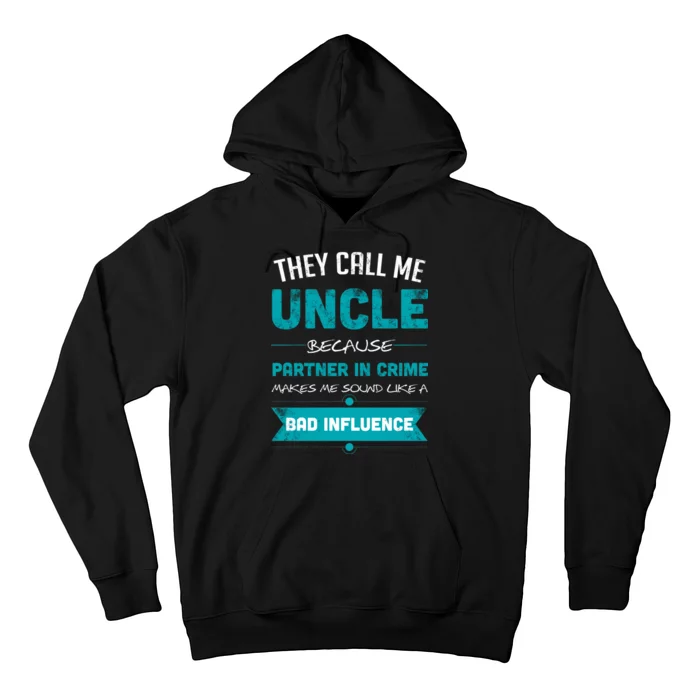 Uncle Partner In Crime Hoodie