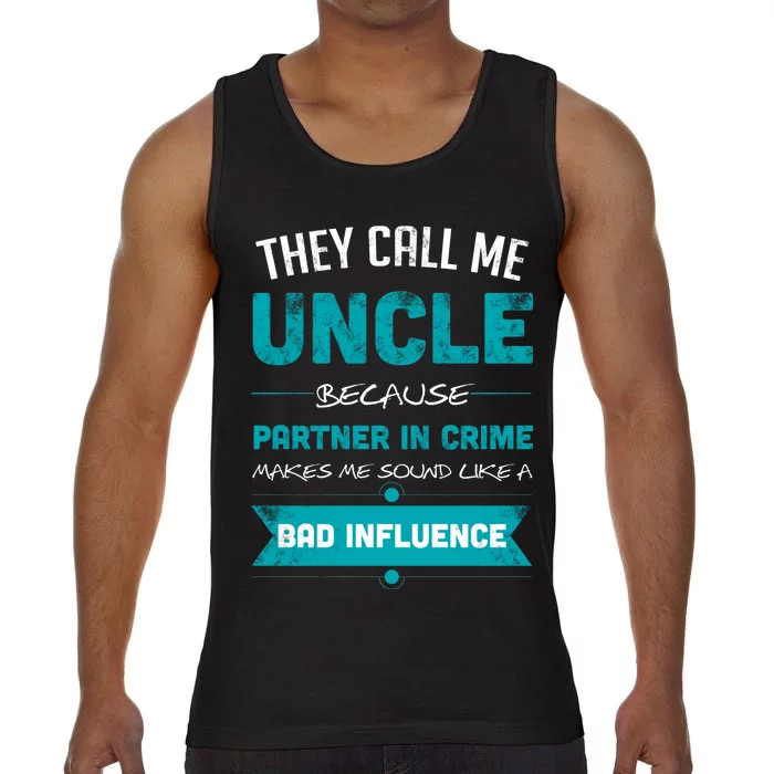 Uncle Partner In Crime Comfort Colors® Tank Top