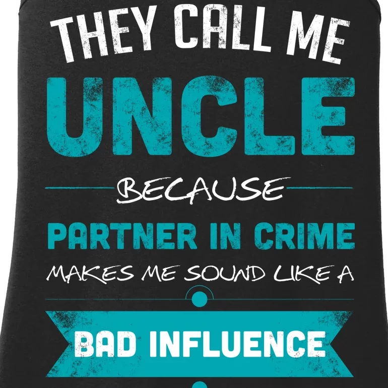 Uncle Partner In Crime Ladies Essential Tank