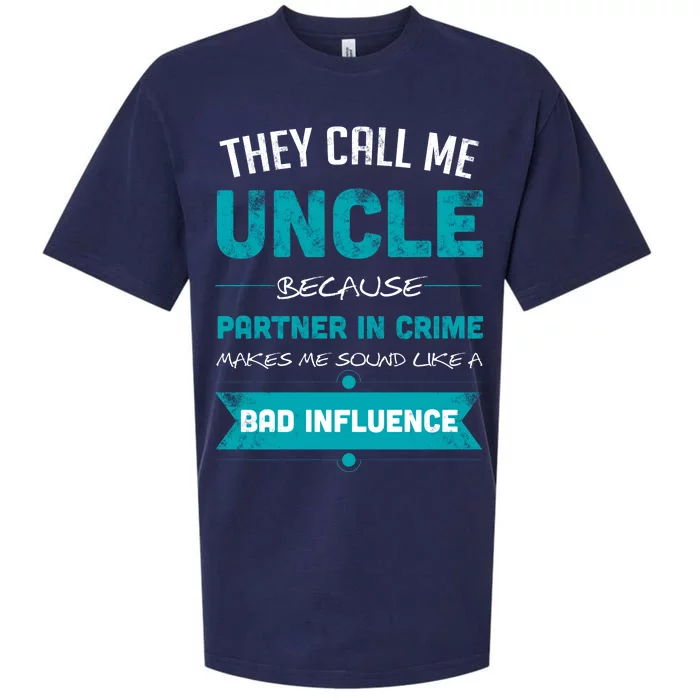 Uncle Partner In Crime Sueded Cloud Jersey T-Shirt