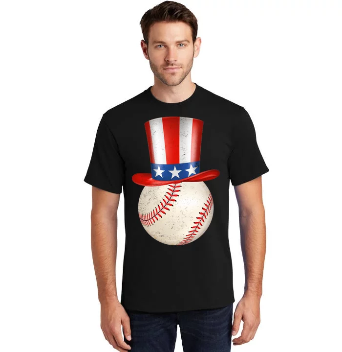 Uncle Sam Baseball Tall T-Shirt