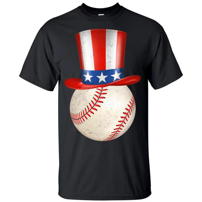 Uncle Sam Baseball Tall T-Shirt