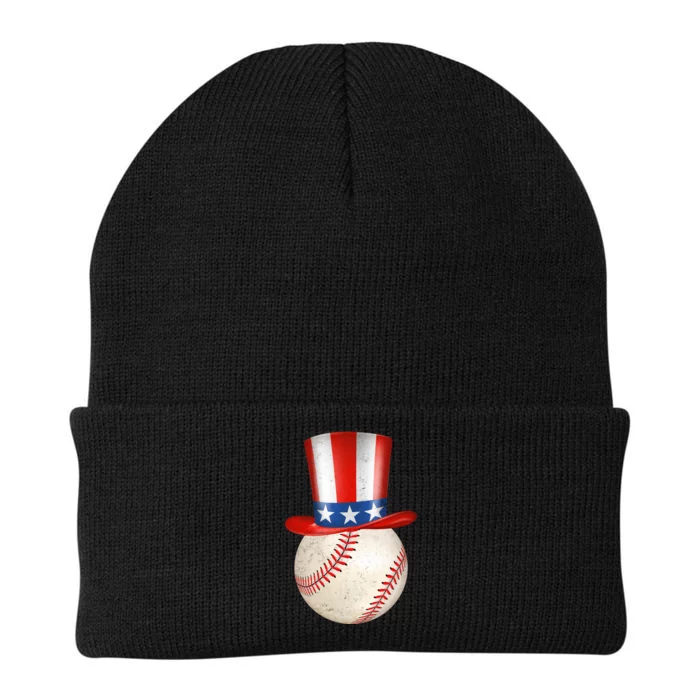 Uncle Sam Baseball Knit Cap Winter Beanie