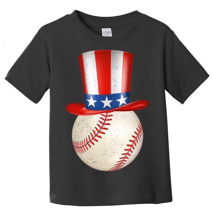 Uncle Sam Baseball Toddler T-Shirt