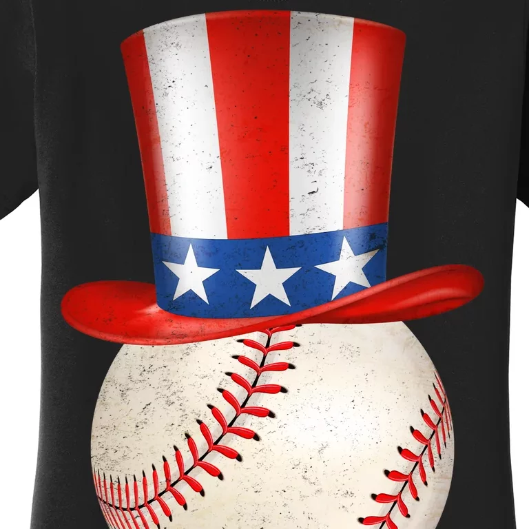 Uncle Sam Baseball Women's T-Shirt