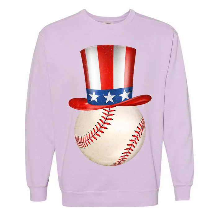 Uncle Sam Baseball Garment-Dyed Sweatshirt