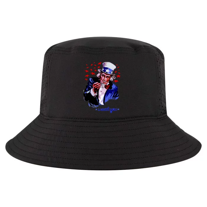 Uncle Sam I Want You Cool Comfort Performance Bucket Hat