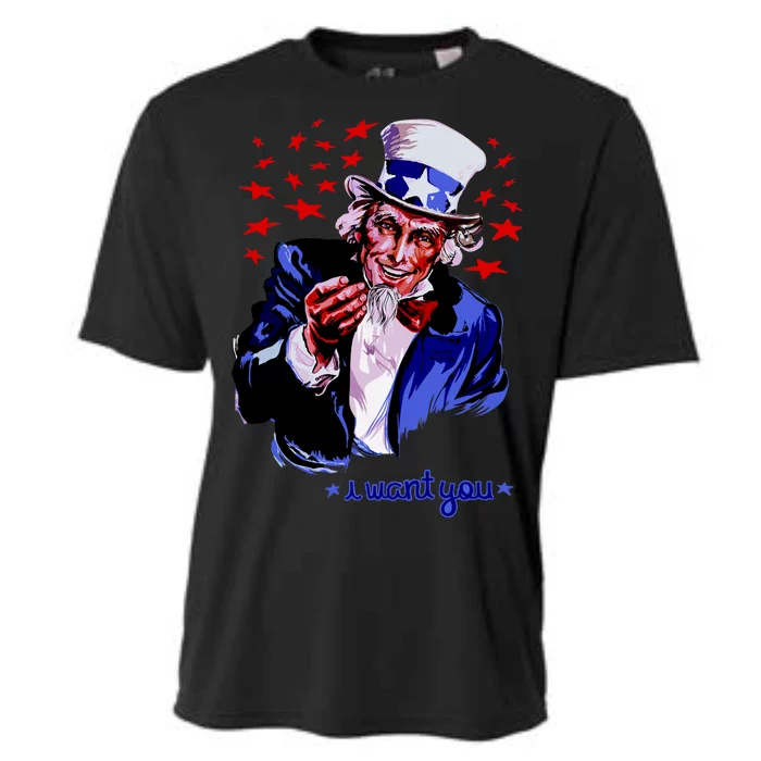 Uncle Sam I Want You Cooling Performance Crew T-Shirt