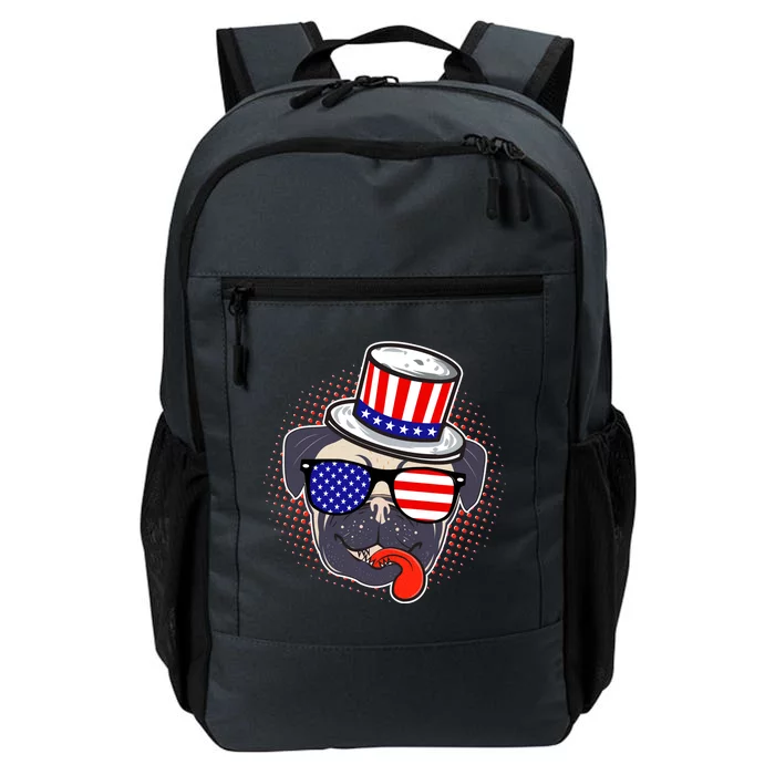 Uncle Sam Pug Daily Commute Backpack