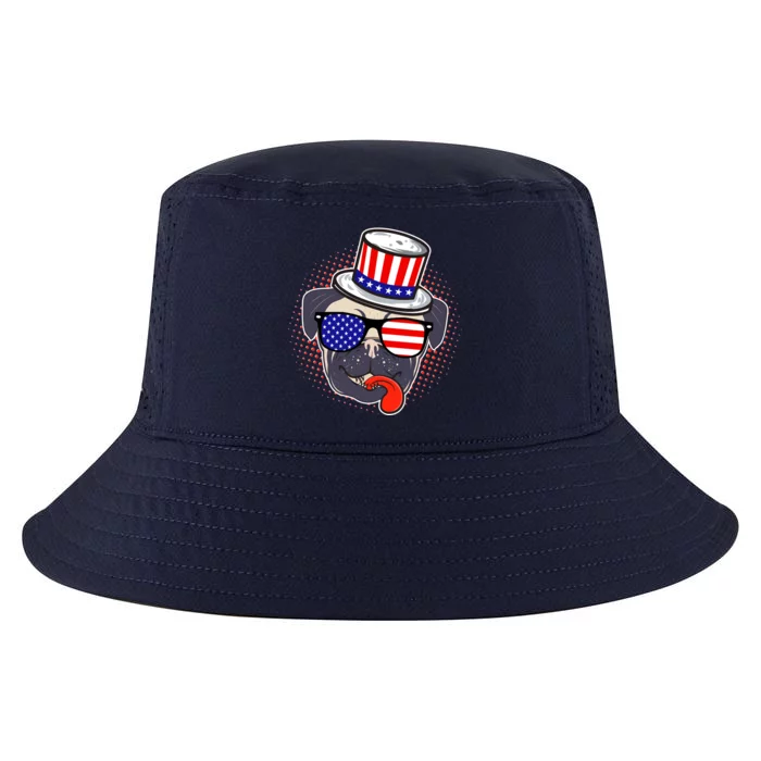 Uncle Sam Pug Cool Comfort Performance Bucket Hat