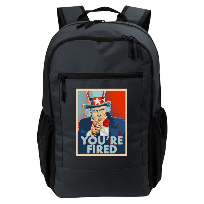 Uncle Sam Trump You're Fired Poster Daily Commute Backpack