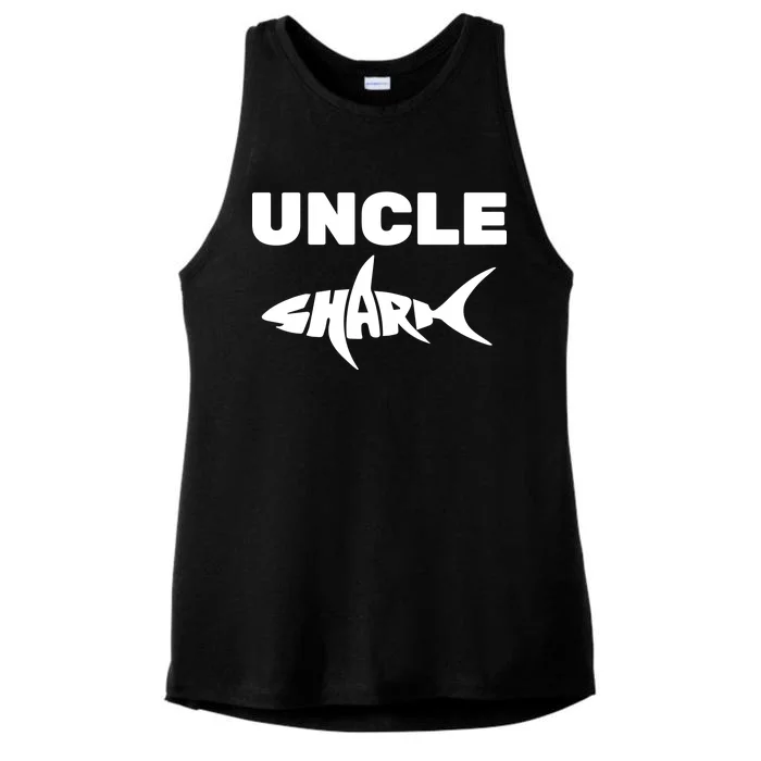 Uncle Shark Ladies Tri-Blend Wicking Tank