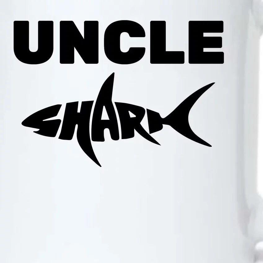 Uncle Shark Black Color Changing Mug