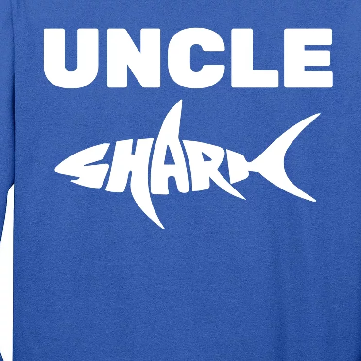 Uncle Shark Tall Long Sleeve T-Shirt