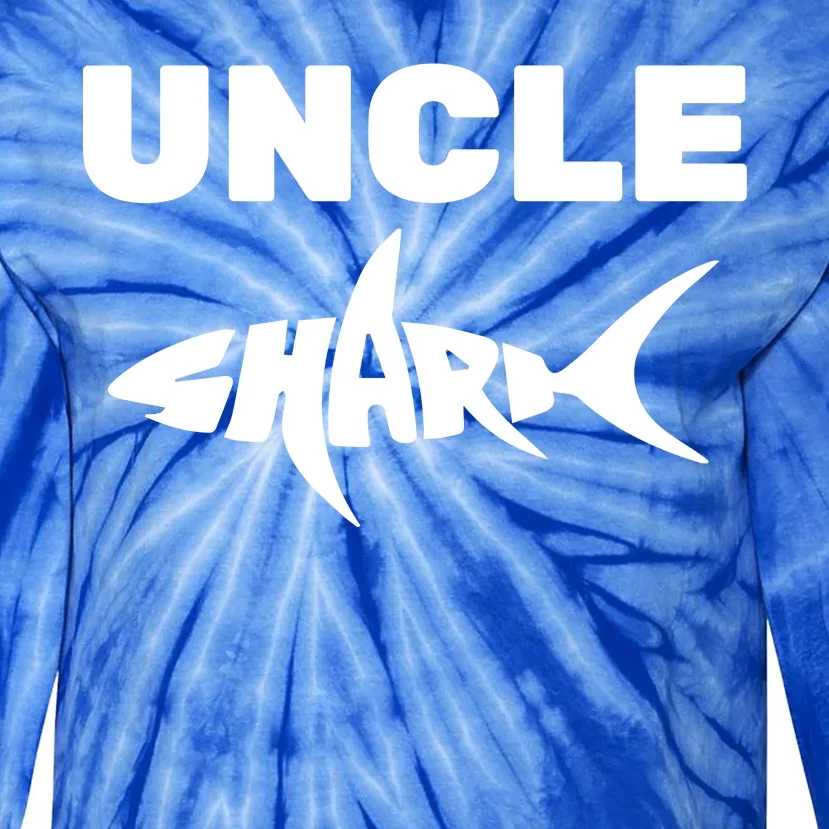 Uncle Shark Tie-Dye Long Sleeve Shirt