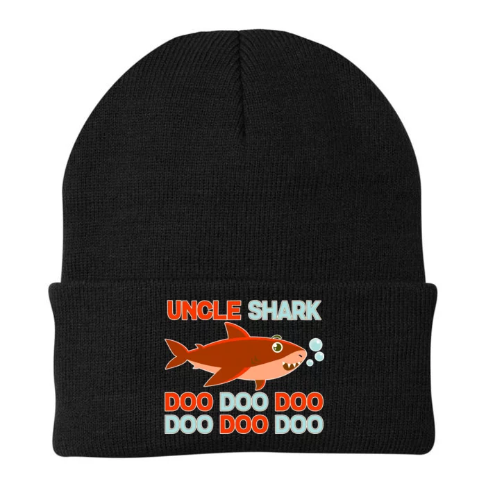 Uncle Shark Doo Doo Doo Knit Cap Winter Beanie