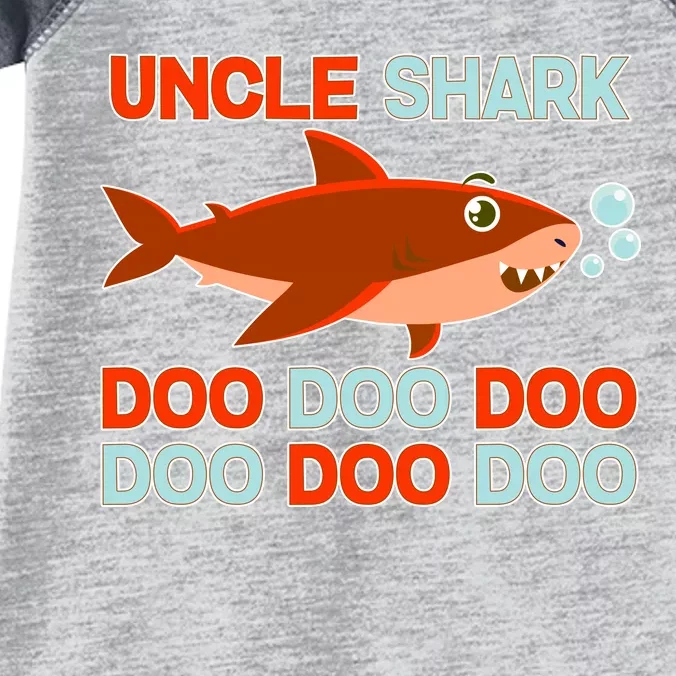 Uncle Shark Doo Doo Doo Infant Baby Jersey Bodysuit