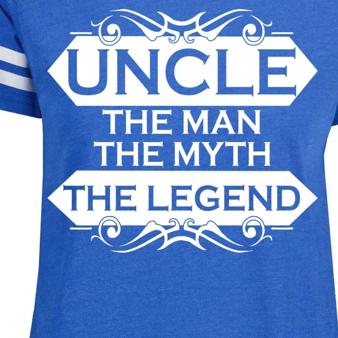 Uncle The Man The Myth The Legend Enza Ladies Jersey Football T-Shirt